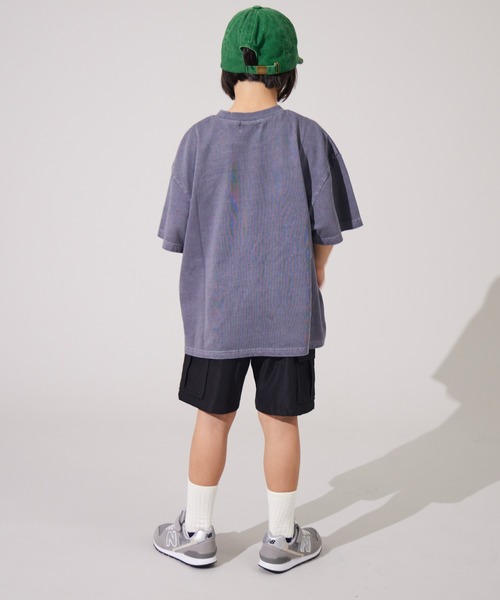 PAIRMANON STREET（ペアマノンストリート）の「【PAIRMANON STREET】選べる6色 ショート カーゴ パンツ 無地 カモフラ レオパード（カーゴパンツ・キッズ・カーキ/ホワイト/ブラウン/マスタード/ベージュ/ブラック・110/150/130/160/140/100/90/120）」の12枚目の写真