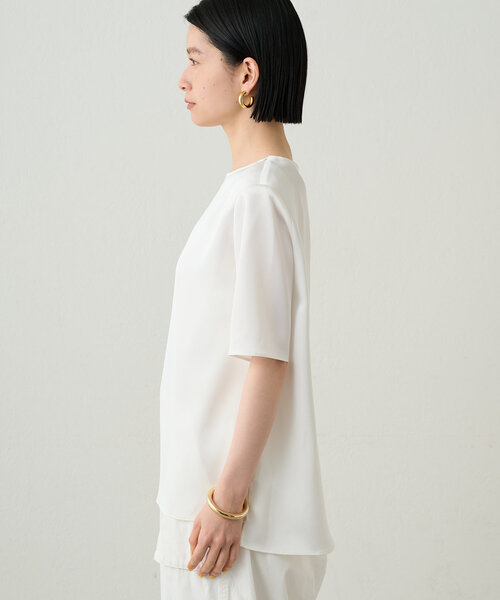 LOUNGEDRESS（ラウンジドレス）の「パワショルサテンブラウス