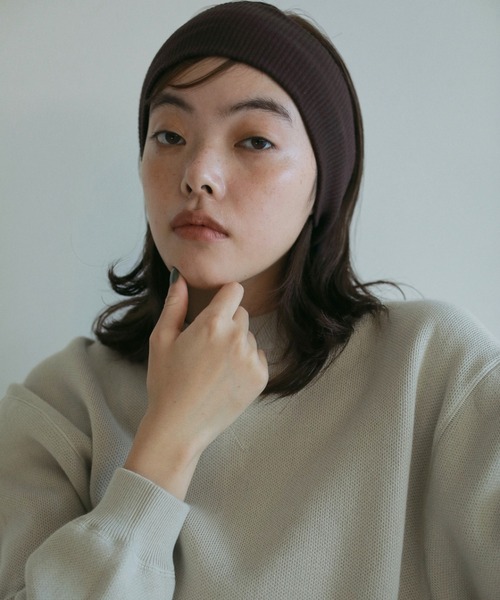 セール】Rib Turban（ヘアバンド）｜anuke（アンヌーク）の