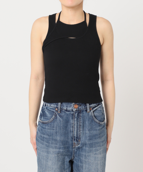 JOINT WORKS（ジョイントワークス）の「デザインタンクトップ（タンクトップ・レディース・グレー/ブラック/ホワイト・FREE）」の16枚目の写真