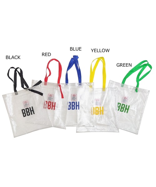 RiNc (リンク)の「【 TOSSDICE / トスダイス 】 BBH”CLEAR CHECK TOTE / BBH クリアチェックトート(トートバッグ・レディース・イエロー/レッド/ブラック・FREE)」の6枚目の写真