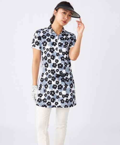marie claire ゴルフ　レディース花柄ワンピース Marie Claire ワンピース 「marie claire/マリ.クレール