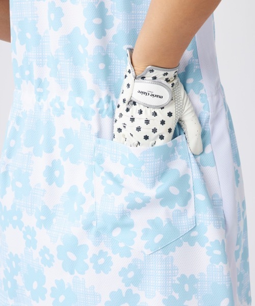 marie claire ゴルフ　レディース花柄ワンピース セール】【marie claire/マリ.クレール】レディース半袖花柄