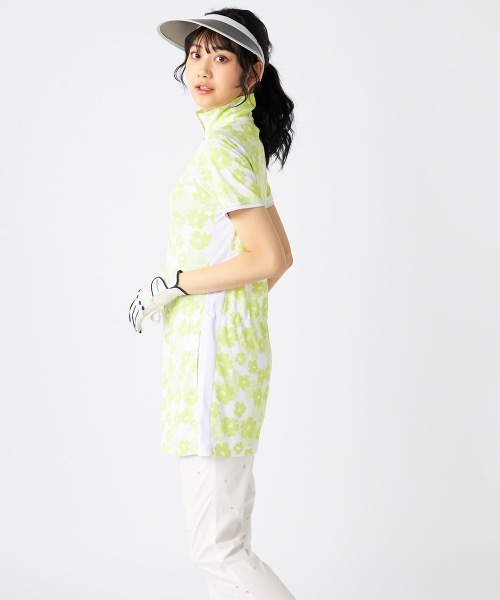 Marie Claire - 新品☆3L♪マリクレールSPORTゴルフウエア花柄刺繍ワンピース☆D893 Marie Claire ワンピース 「marie claire/マリ.クレール