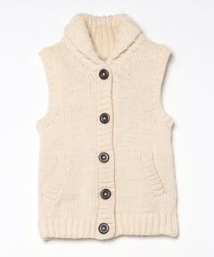 セール】片畦キャミソールショートジレ（ベスト）｜allureville