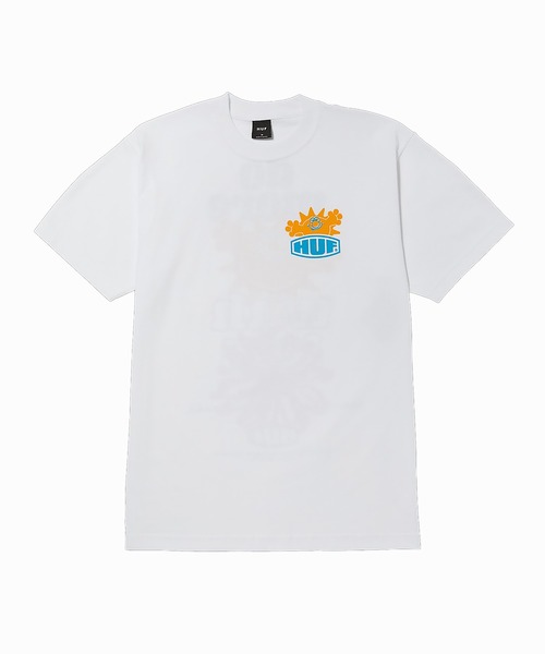 HUF（ハフ）の「【 HUF / MAXIMIZE S/S TEE 】-　ハフ マキシマイズ ショート スリーブ Tシャツ（Tシャツ/カットソー・メンズ・ホワイト/ウィート・S/M/L）」の2枚目の写真