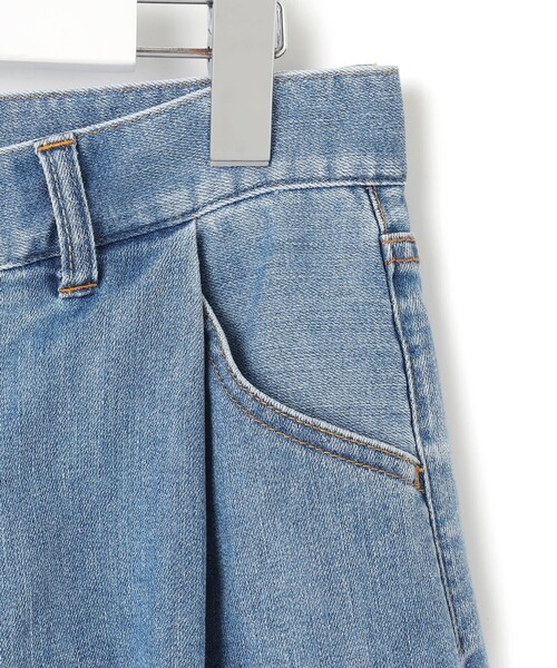 23区DENIM サマー タック ワイド パンツ Oggi6月号掲載/接触冷感】23区DENIM サマー タック ワイド