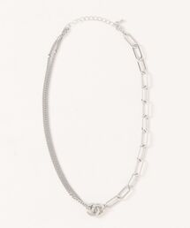 PAGEBOY | Wリングチェーンネックレス(ネックレス)