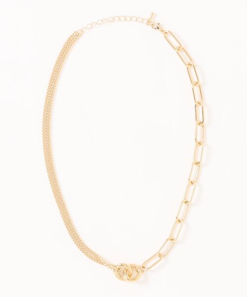 PAGEBOY（ページボーイ）の「Ｗリングチェーンネックレス（ネックレス・レディース・シルバー/ゴールド・FREE）」の12枚目の写真