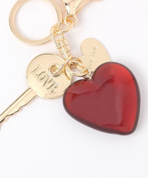 niko and...（ニコアンド）の「ぷっくりハートチャーム[tiny tiny(ティニーティニー)]（チャーム・レディース・レッド/アイボリー・0）」の4枚目の写真