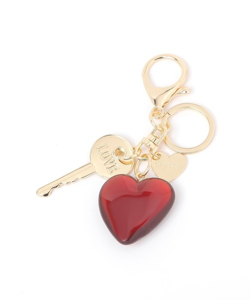 niko and...（ニコアンド）の「ぷっくりハートチャーム[tiny tiny(ティニーティニー)]（チャーム・レディース・レッド/アイボリー・0）」の7枚目の写真