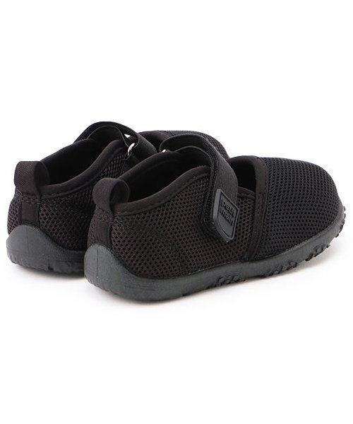 petit main（プティマイン）の「メッシュストラップサンダル（サンダル・キッズ・ブラック/ライトピンク・16cm/15cm/17cm/18cm）」の3枚目の写真