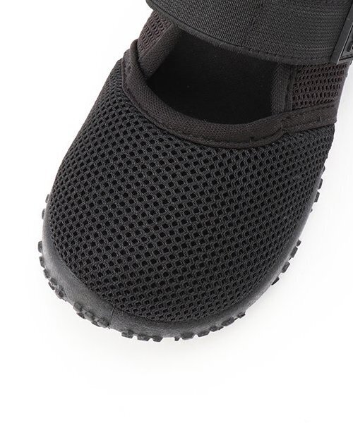 petit main（プティマイン）の「メッシュストラップサンダル（サンダル・キッズ・ブラック/ライトピンク・16cm/15cm/17cm/18cm）」の6枚目の写真