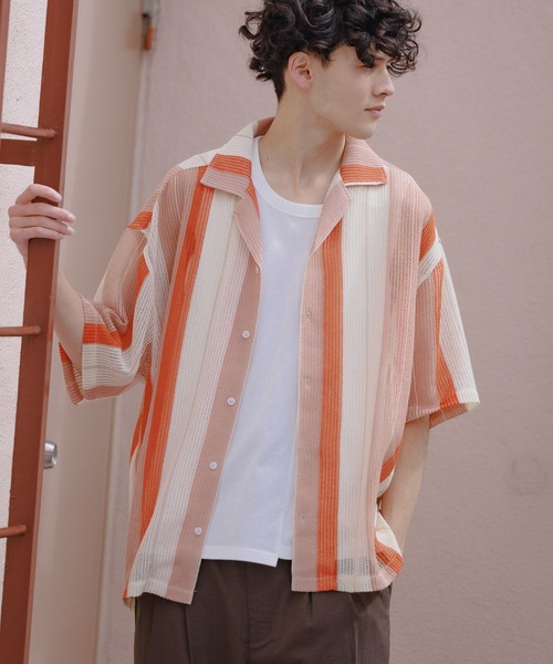 niko and...（ニコアンド）の「切り替えタンクトップ（タンクトップ・メンズ・ブラック/オフホワイト・MEDIUM/LARGE）」の5枚目の写真