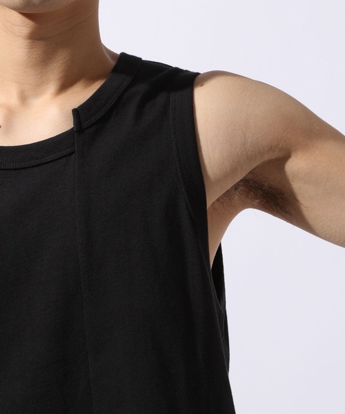 niko and...（ニコアンド）の「切り替えタンクトップ（タンクトップ・メンズ・ブラック/オフホワイト・MEDIUM/LARGE）」の18枚目の写真