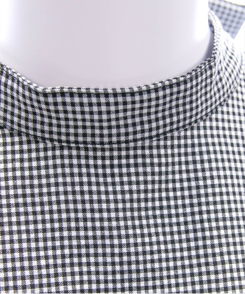 CLEAR BASIC（クリアベーシック）の「2way無地&柄リボンペプラムブラウス[オフィスカジュアル 着回し抜群 大人]（シャツ/ブラウス・レディース・オフホワイト/ネイビー/ブラック系その他・F）」の15枚目の写真