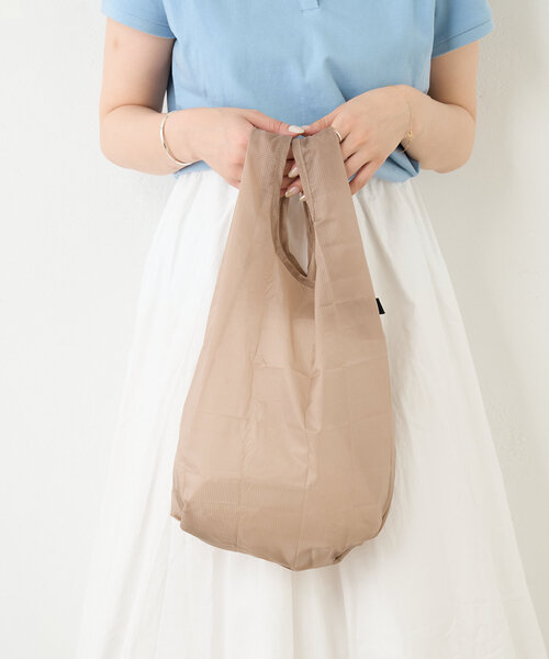 BIRTHDAY BAR（バースデイバー）の「HUNGBAG/Large　エコバッグ（エコバッグ/サブバッグ・レディース・ミント/ブラック/ベージュ/イエロー・0）」の16枚目の写真