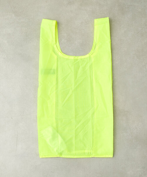 BIRTHDAY BAR（バースデイバー）の「HUNGBAG/Large　エコバッグ（エコバッグ/サブバッグ・レディース・ミント/ブラック/ベージュ/イエロー・0）」の6枚目の写真