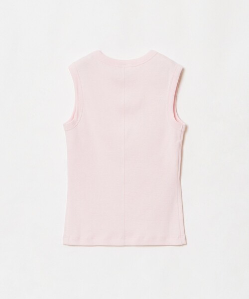 allureville(アルアバイル)の「【FLORE FLORE(フローレフローレ)】ESME TANK(Tシャツ/カットソー・レディース・ライトピンク/ホワイト/レッド・1)」の12枚目の写真