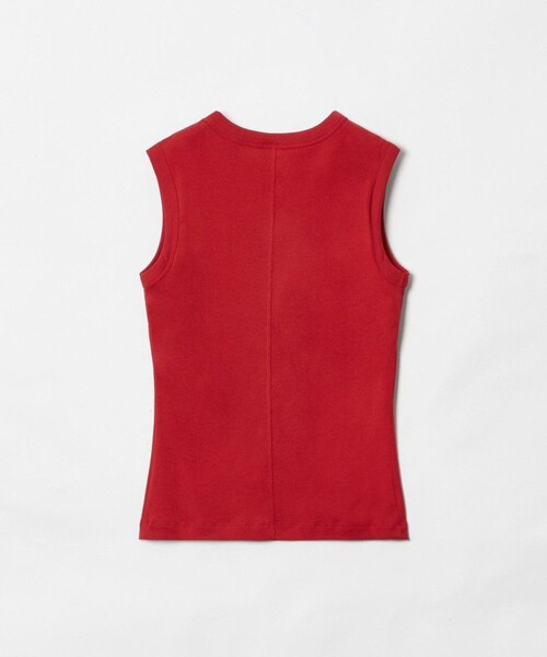 allureville(アルアバイル)の「【FLORE FLORE(フローレフローレ)】ESME TANK(Tシャツ/カットソー・レディース・ライトピンク/ホワイト/レッド・1)」の7枚目の写真