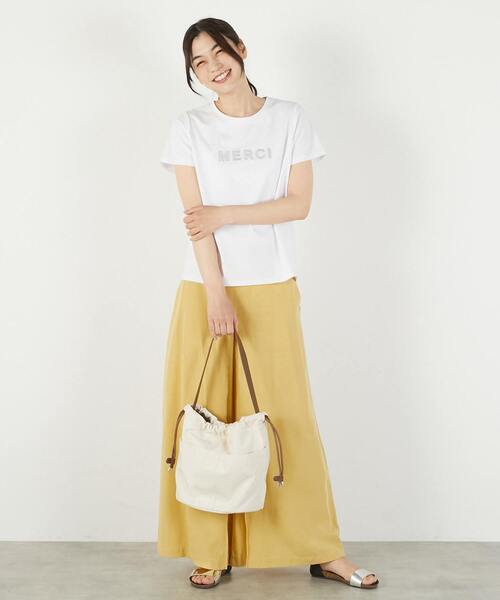 MELROSE claire(メルローズ クレール)の「【軽量撥水!ショルダーバッグ】(ショルダーバッグ・レディース・アイボリー/カーキ/グレー・FREE)」の13枚目の写真