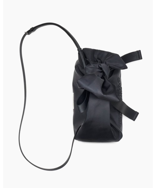 関税送料込★マークジェイコブス★ボウナイロンミニサックバッグ THE BOW NYLON SACK BAG MINI/ザ ボウ ナイロン サック バッグ