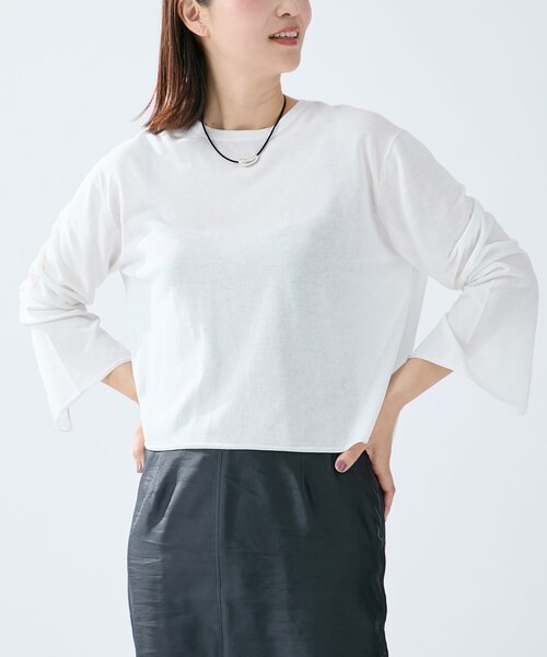 VERMEIL par iena（ヴェルメイユパーイエナ）の「ICE Feel Cotton Knit