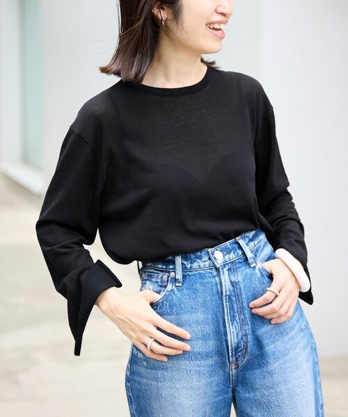 VERMEIL par iena（ヴェルメイユパーイエナ）の「ICE Feel Cotton Knit