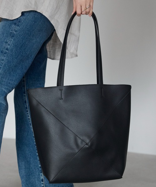 グッシオベーシック】ZOZO限定 パネルトートバッグ A4（トート