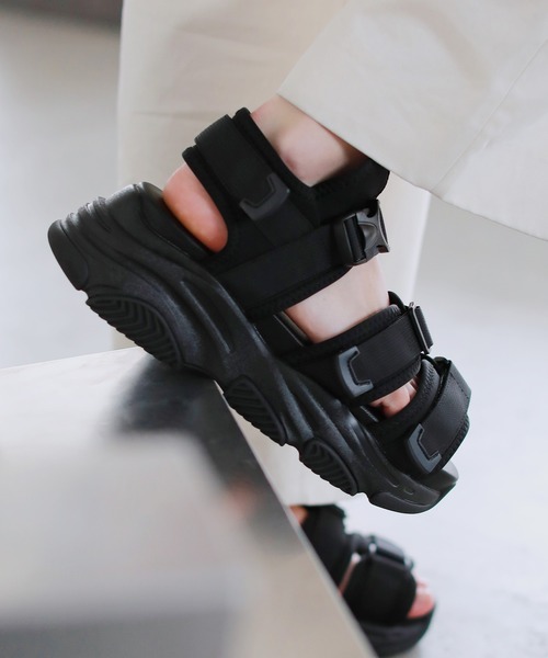【送料込】BALENCIAGA★Nano Bow サンダル 24SS】BALENCIAGA 3XL スニーカー ロゴ BB ダッド (BALENCIAGA