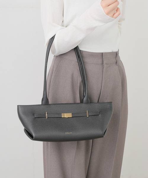 Noble（ノーブル）の「DEMELLIER/デメリエー The New York Shoulder Bag（クラッチバッグ・レディース・ブラック・FREE）」の12枚目の写真