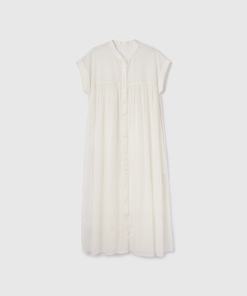 VICKY(ビッキー)の「ボイルフレンチスリーブシャツワンピース≪手洗い可能≫(ワンピース・レディース・ブラック/オフホワイト/ブラウン系その他・M)」の21枚目の写真