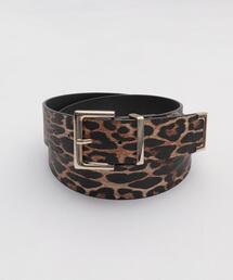 WEGO | WEGO/スクエアバックルレオパードベルト(ベルト)
