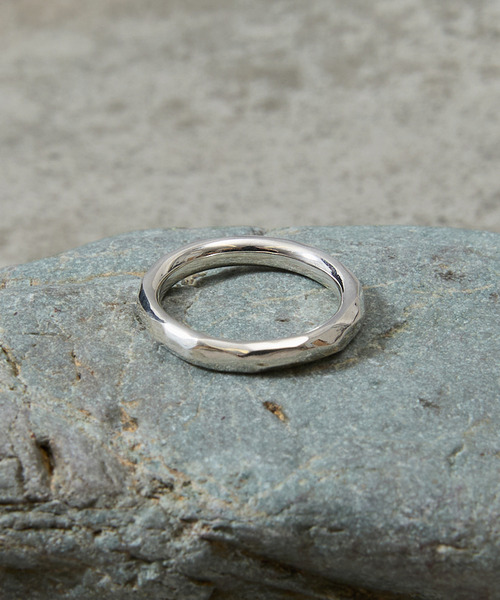 And A（アンドエー）の「And A アンドエー / SILVER925 TEXTURED CIRCLE RING シルバー925テクスチャーサークルリング / AA-A25U003（リング・メンズ・シルバー・15号/17号/19号/11号/13号）」の5枚目の写真