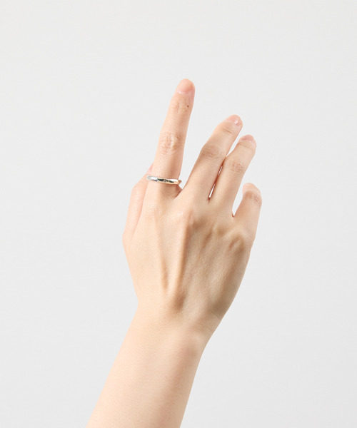 And A（アンドエー）の「And A アンドエー / SILVER925 TEXTURED CIRCLE RING シルバー925テクスチャーサークルリング / AA-A25U003（リング・メンズ・シルバー・15号/17号/19号/11号/13号）」の11枚目の写真
