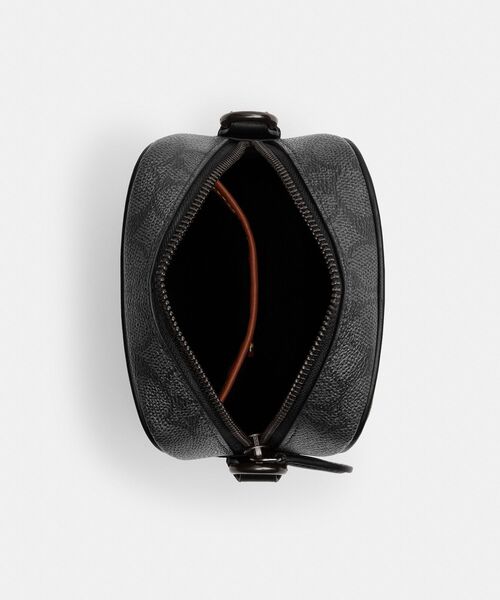【美品】coach サコッシュ クロスボディ シグネチャー PVC 美品】COACH コーチ ショルダーバッグ PVC クロスボディ