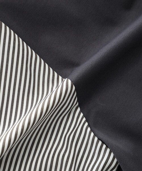 DECOY SINCE 1981（デコイシンスイチキュウハチイチ）の「2025年夏【接触冷感】切替ワンピース（ワンピース・レディース・チャコールグレー/ネイビー・M/L/LL）」の10枚目の写真