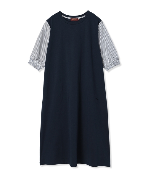 DECOY SINCE 1981（デコイシンスイチキュウハチイチ）の「2025年夏【接触冷感】切替ワンピース（ワンピース・レディース・チャコールグレー/ネイビー・M/L/LL）」の18枚目の写真