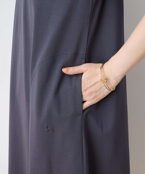 DECOY SINCE 1981（デコイシンスイチキュウハチイチ）の「2025年夏【接触冷感】切替ワンピース（ワンピース・レディース・チャコールグレー/ネイビー・M/L/LL）」の14枚目の写真