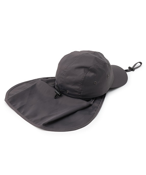 petit main（プティマイン）の「撥水日除けジェットキャップ（キャップ・キッズ・ラベンダー/チャコール/キナリ/カラフル・52cm/50cm/54cm）」の21枚目の写真