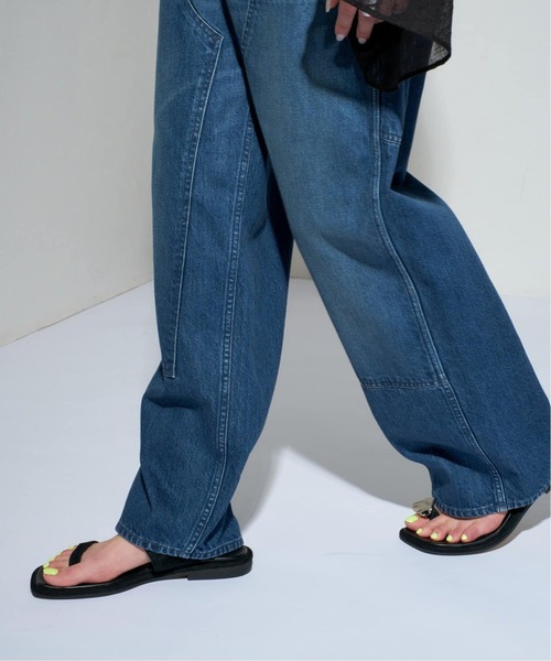 GRISE Le Taron レザーARTYアシメトングサンダル 追加2》GRISEレザーARTYアシメトングサンダル（サンダル）｜LE