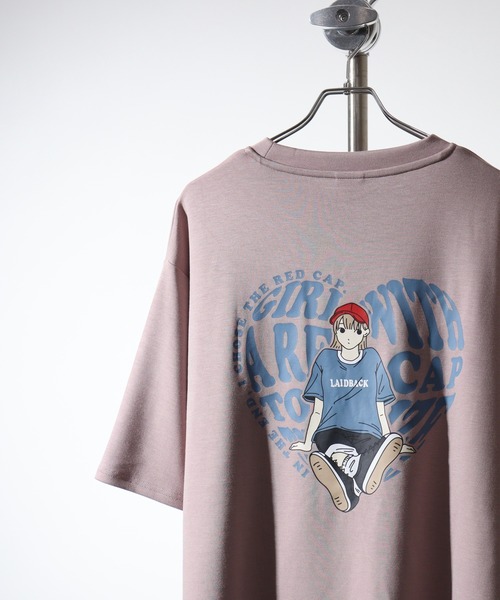 セール】RED CAP GIRL RCGポンチバックプリントTシャツ（Tシャツ