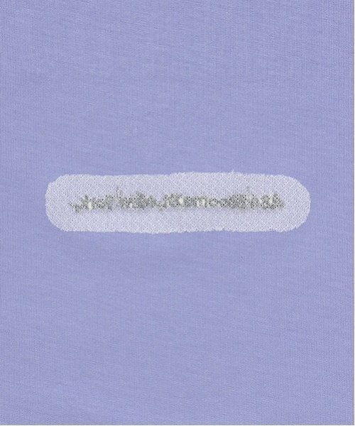 ANNA SUI mini（アナスイ・ミニ）の「ラインストーンロゴTシャツ（Tシャツ/カットソー・キッズ・チャコール/ブルー系その他2・L 155-165cm/L(145-155cm)/L(130-140cm)/M(115-125cm)）」の7枚目の写真