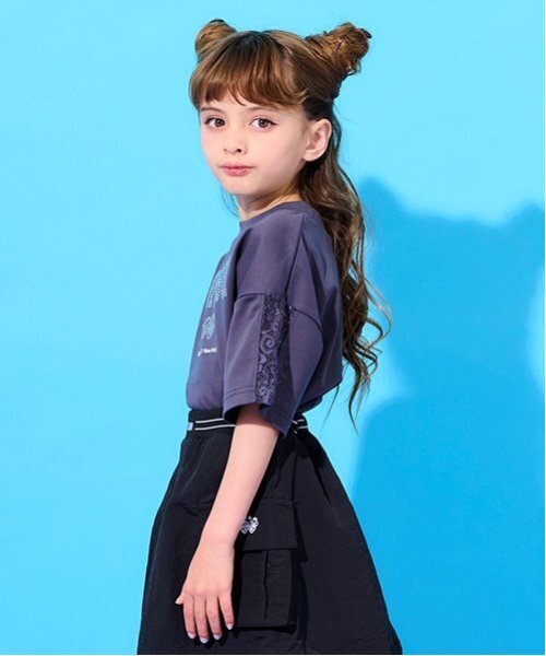 ラインストーンロゴTシャツ（Tシャツ/カットソー）｜ANNA SUI
