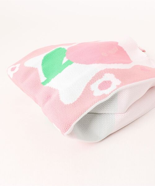 tone(トーン)の「【88eighty-eight】ピンクCUTEチューリップミニニットハンドバッグ【import】(MA)(ハンドバッグ・レディース・ピンク・FREE)」の10枚目の写真