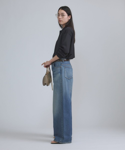 Chaos（カオス）の「Chaos(カオス)/◆WHY NOT NOW◆リバーランチデニム　【セットアップ可】（デニムパンツ・レディース・ブルー・34/36/38）」の7枚目の写真