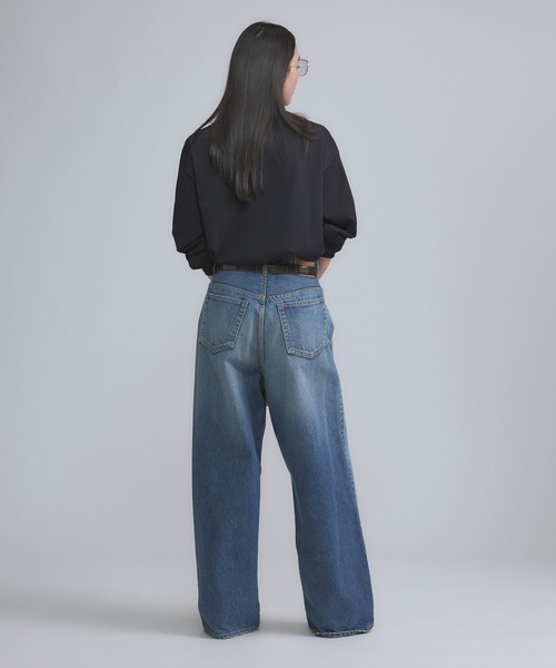 Chaos（カオス）の「Chaos(カオス)/◆WHY NOT NOW◆リバーランチデニム　【セットアップ可】（デニムパンツ・レディース・ブルー・34/36/38）」の8枚目の写真