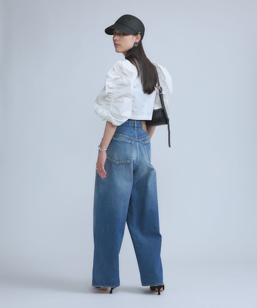 Chaos（カオス）の「Chaos(カオス)/◆WHY NOT NOW◆リバーランチデニム　【セットアップ可】（デニムパンツ・レディース・ブルー・34/36/38）」の4枚目の写真