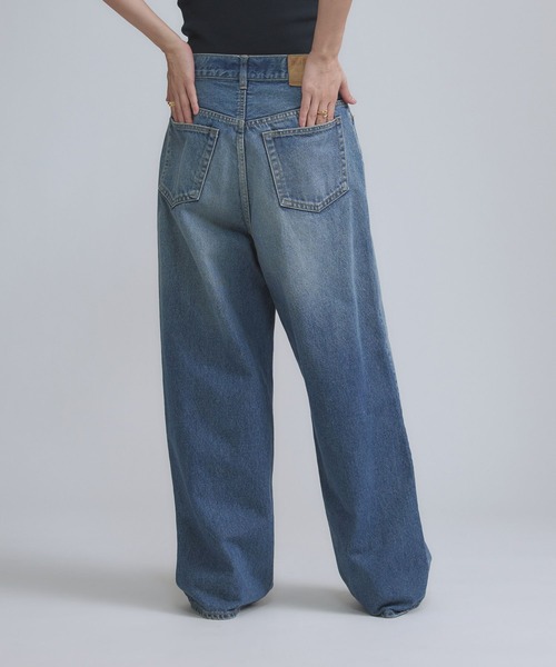 Chaos（カオス）の「Chaos(カオス)/◆WHY NOT NOW◆リバーランチデニム　【セットアップ可】（デニムパンツ・レディース・ブルー・34/36/38）」の10枚目の写真