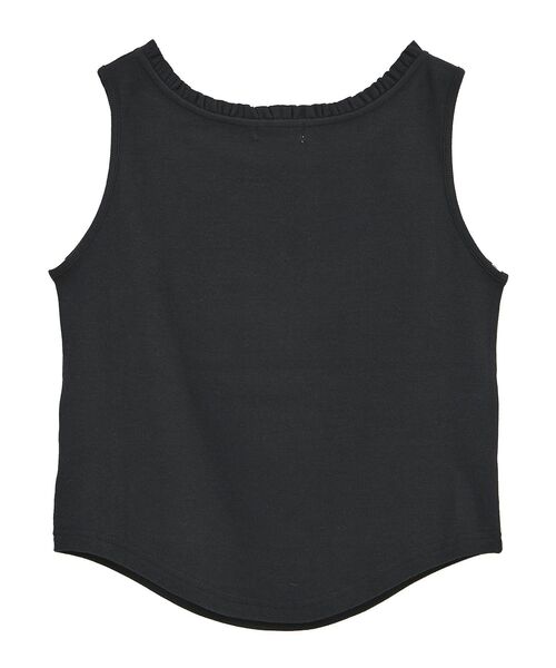 earth music&ecology（アースミュージックアンドエコロジー）の「フリルロゴノースリーブプルオーバー（タンクトップ・レディース・オフホワイト/ブラック・FREE）」の20枚目の写真